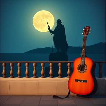 Nos velhos tempos de Cascais,
Quando a noite tinha dono e lei,
Havia um nome que ecoava mais
Do que 